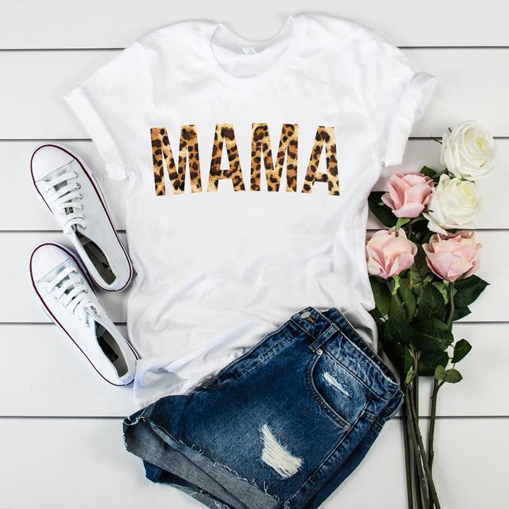 Tricou alb dama Mama #2 - Prestige-Boutique.ro